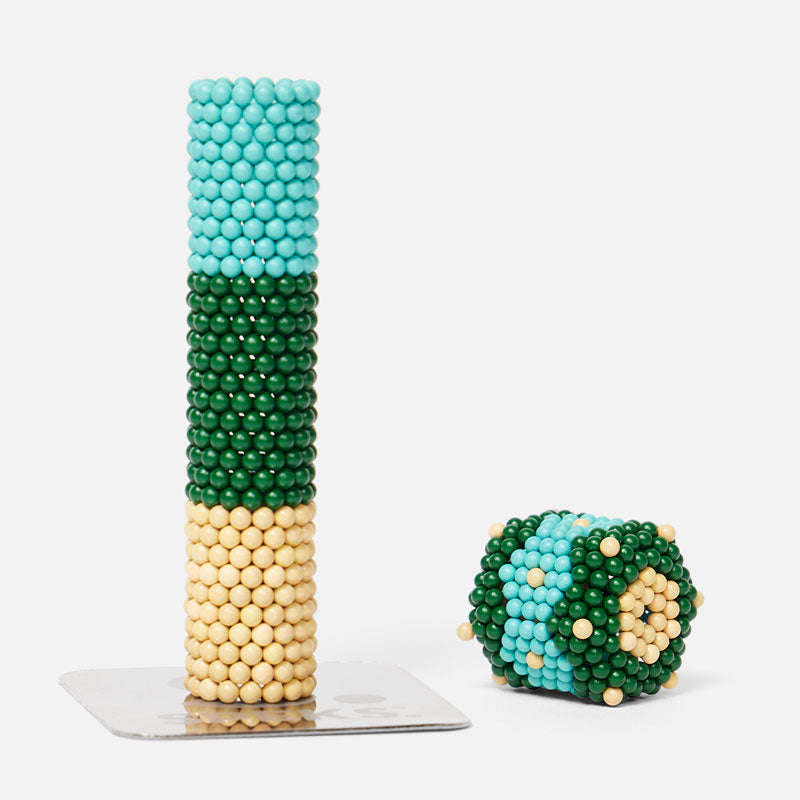 Speks 512 magnetic balls desk fidget toy set bolds teal