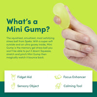 Speks Gump Mini memory gel stress ball small desk fidget toy